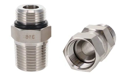Stainless ORB Hydraulic Fittings