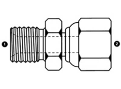 Stainless Male BSPP x Female BSPP Swivel - SS-9015 Stainless British ...